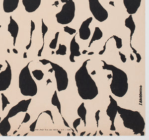 101 Dalmatians 1966 Polish Film Movie Poster, Liliana Baczewska - detail