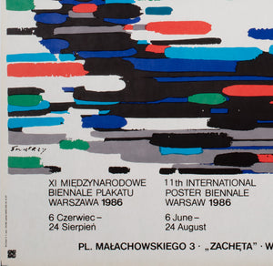 11th International Poster Biennale Warsaw 1986, Waldemar Swierzy - detail