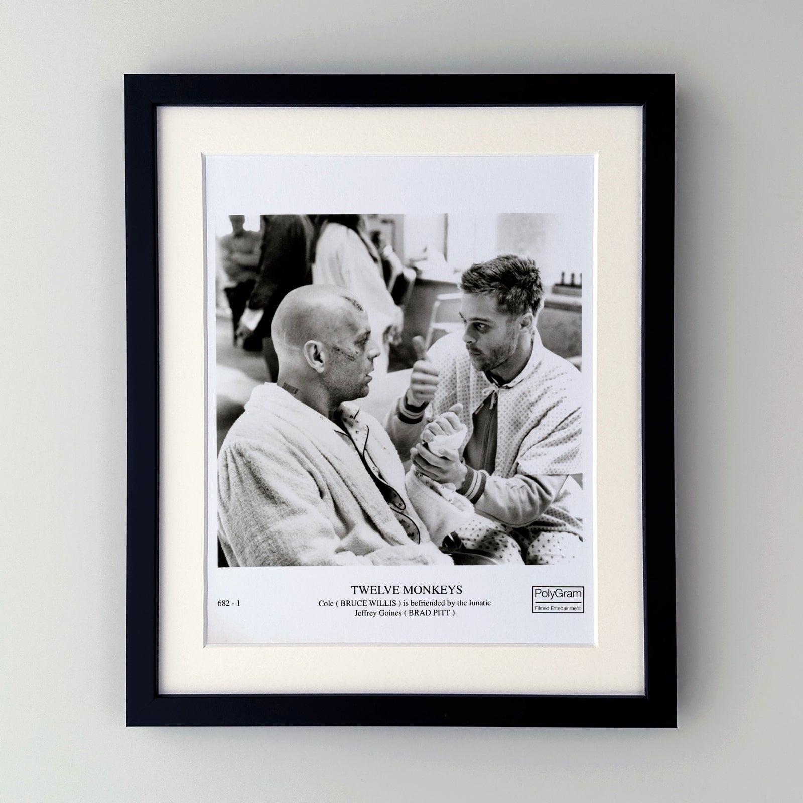 12 Monkeys 1995 Press Publicity Film Movie Still - Framed