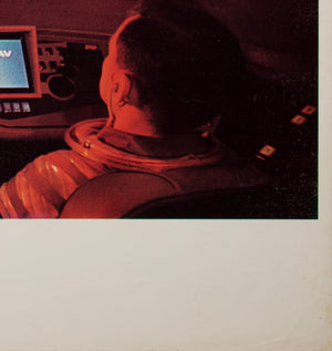 2001 A Space Odyssey 1968 Italian Jumbo Still Film Movie Poster Cockpit Style - detail