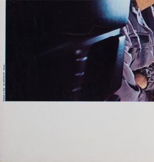 2001 A Space Odyssey 1968 Italian Jumbo Still Film Movie Poster HAL Dullea and Lockwood - detail