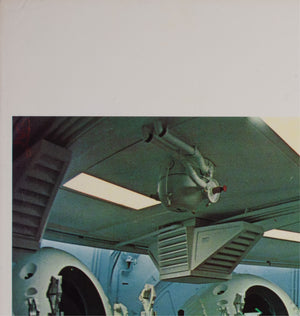 2001 A Space Odyssey 1968 Italian Jumbo Still Film Movie Poster HAL Spying - detail