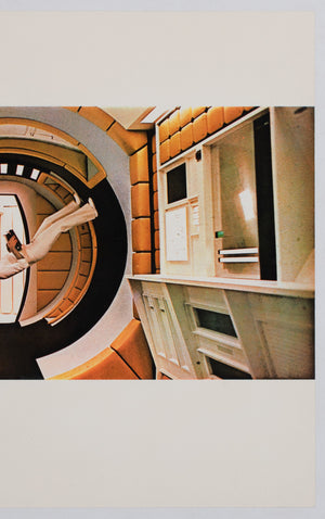 2001 Space Odyssey 1968 Italian Oversized Film Movie Still Hostess Style - detail