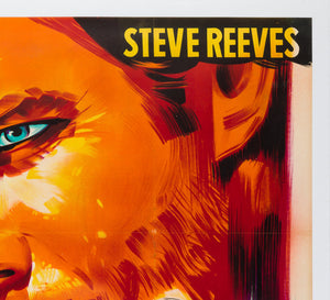 Vivo Per la Tua Morte A Long Ride From Hell 1968 French Grande film movie poster - detail