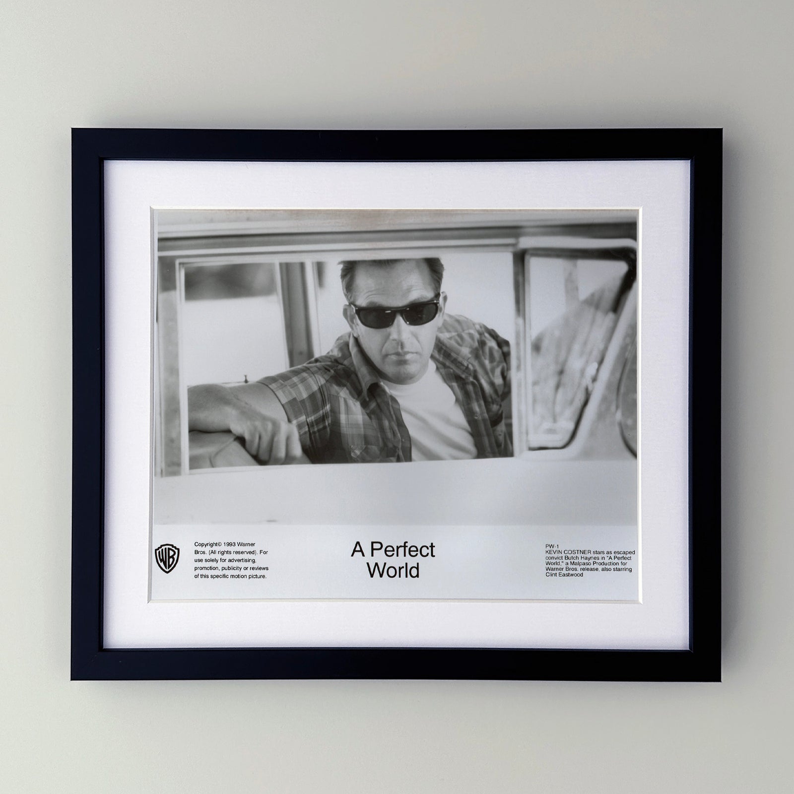 A Perfect World 1993 Film Movie Press Publicity Still Framed