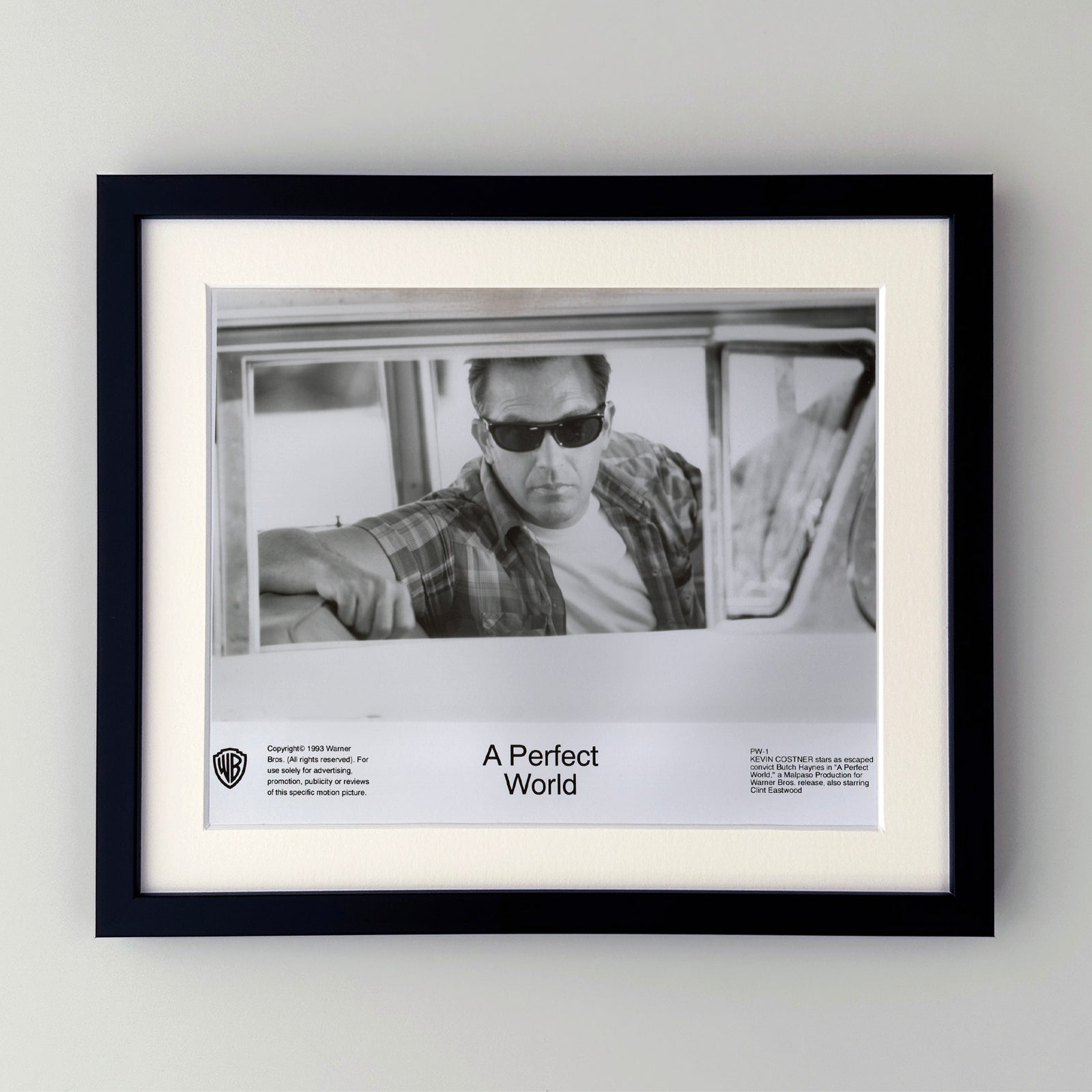 A Perfect World 1993 Film Movie Press Publicity Still Framed