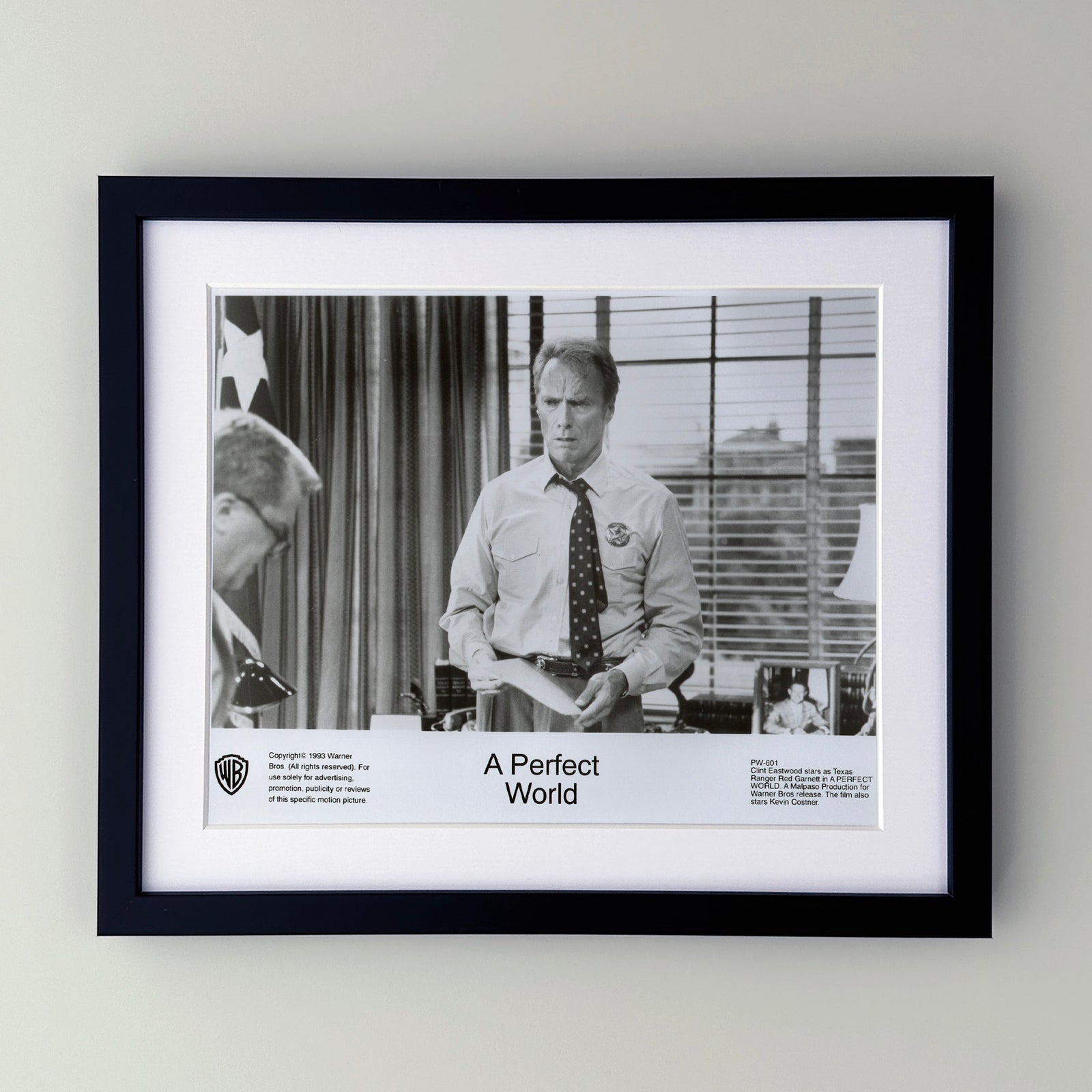 A Perfect World 1993 Film Movie Press Publicity Still Framed