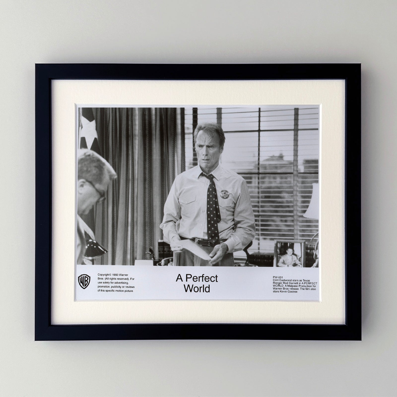 A Perfect World 1993 Film Movie Press Publicity Still Framed