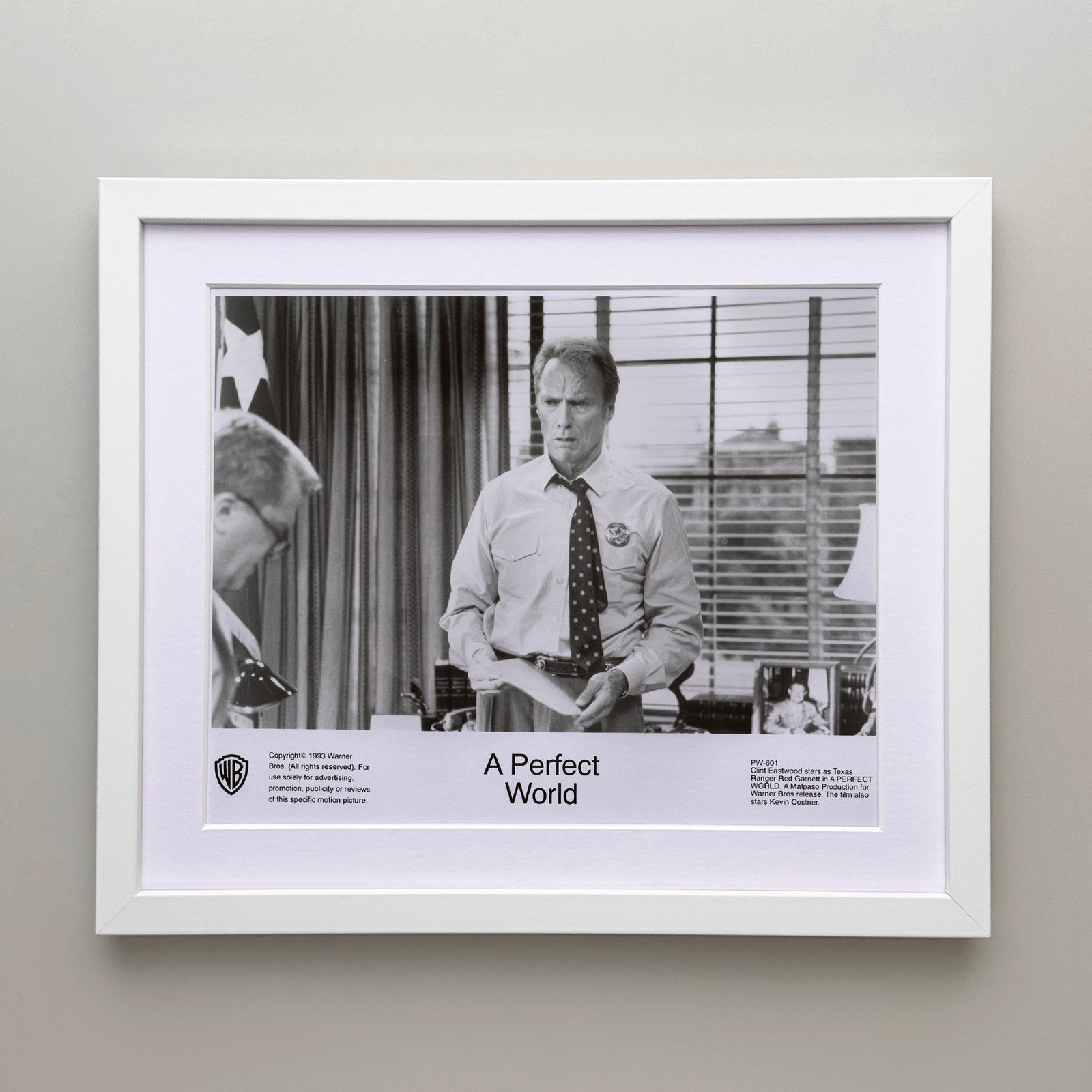 A Perfect World 1993 Film Movie Press Publicity Still Framed
