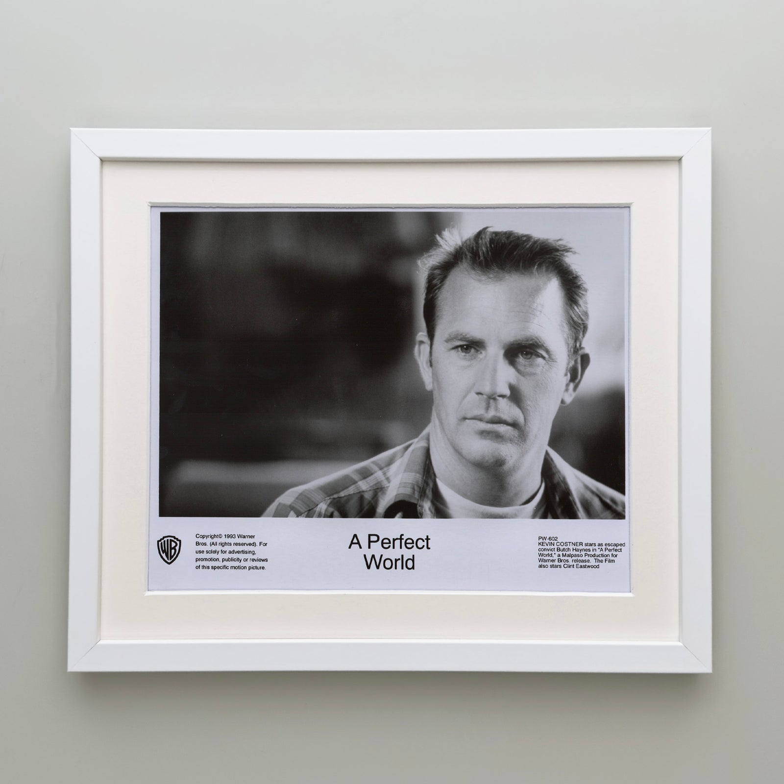 A Perfect World 1993 Film Movie Press Publicity Still Framed