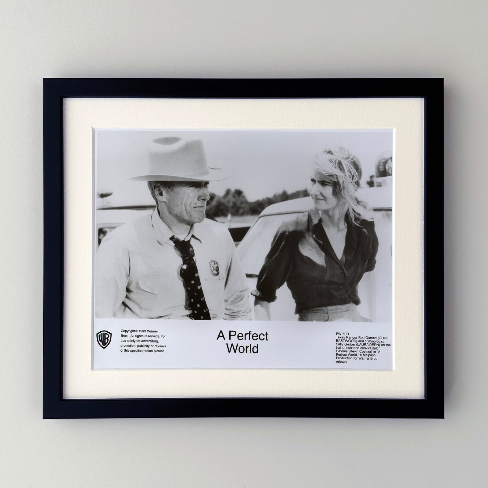 A Perfect World 1993 Film Movie Press Publicity Still Framed
