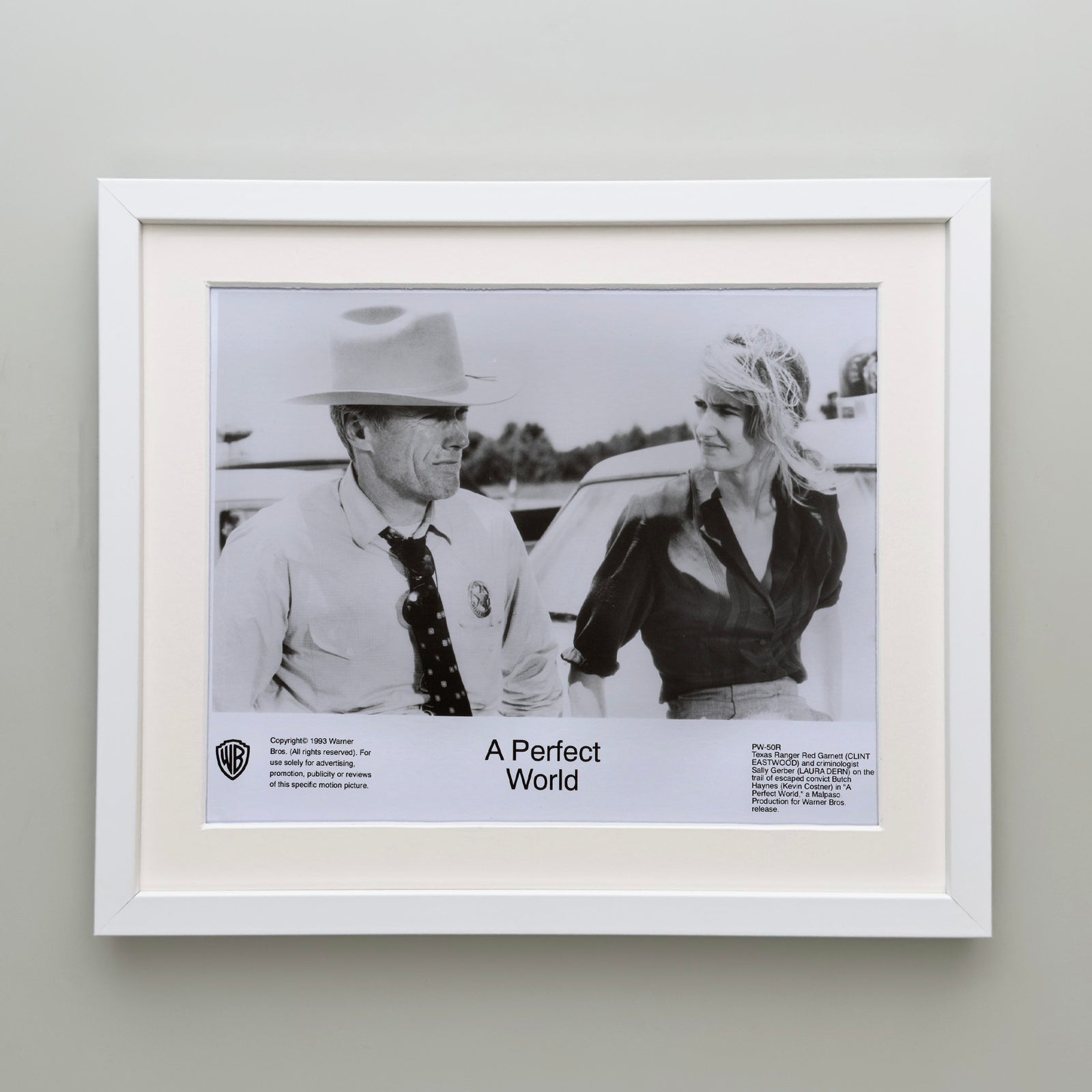 A Perfect World 1993 Film Movie Press Publicity Still Framed