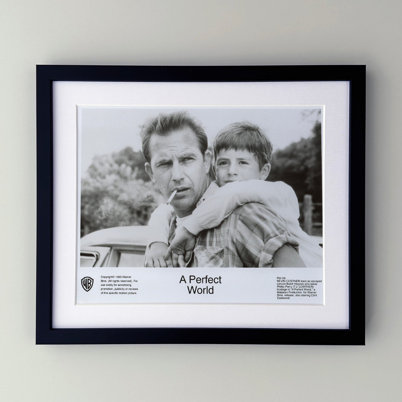 A Perfect World 1993 Film Movie Press Publicity Still Framed