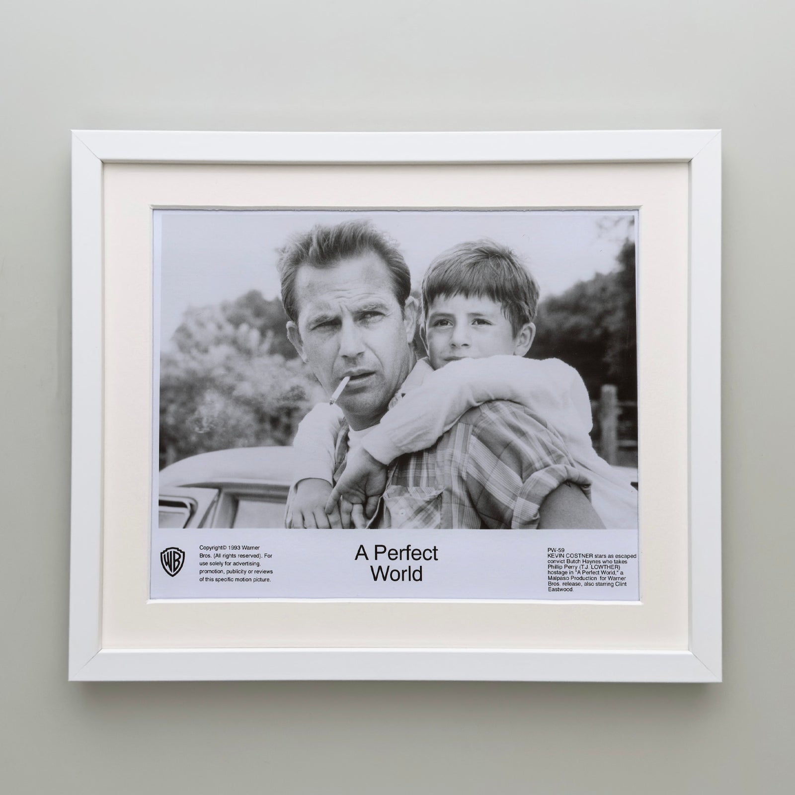 A Perfect World 1993 Film Movie Press Publicity Still Framed