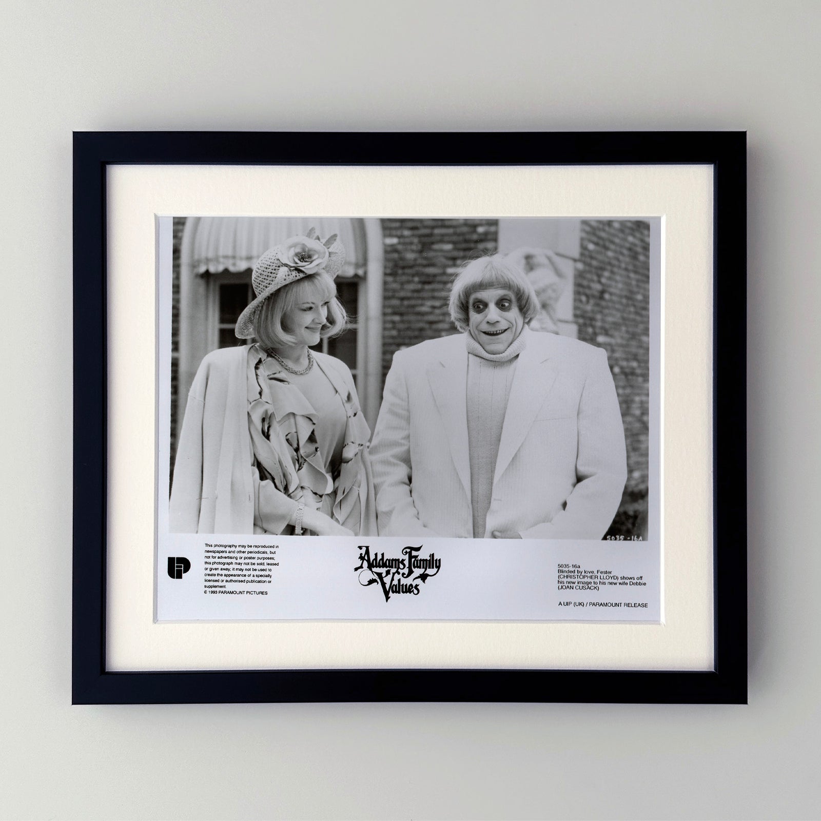 Addams Family Values 1993 Film Movie Press Publicity Still Framed