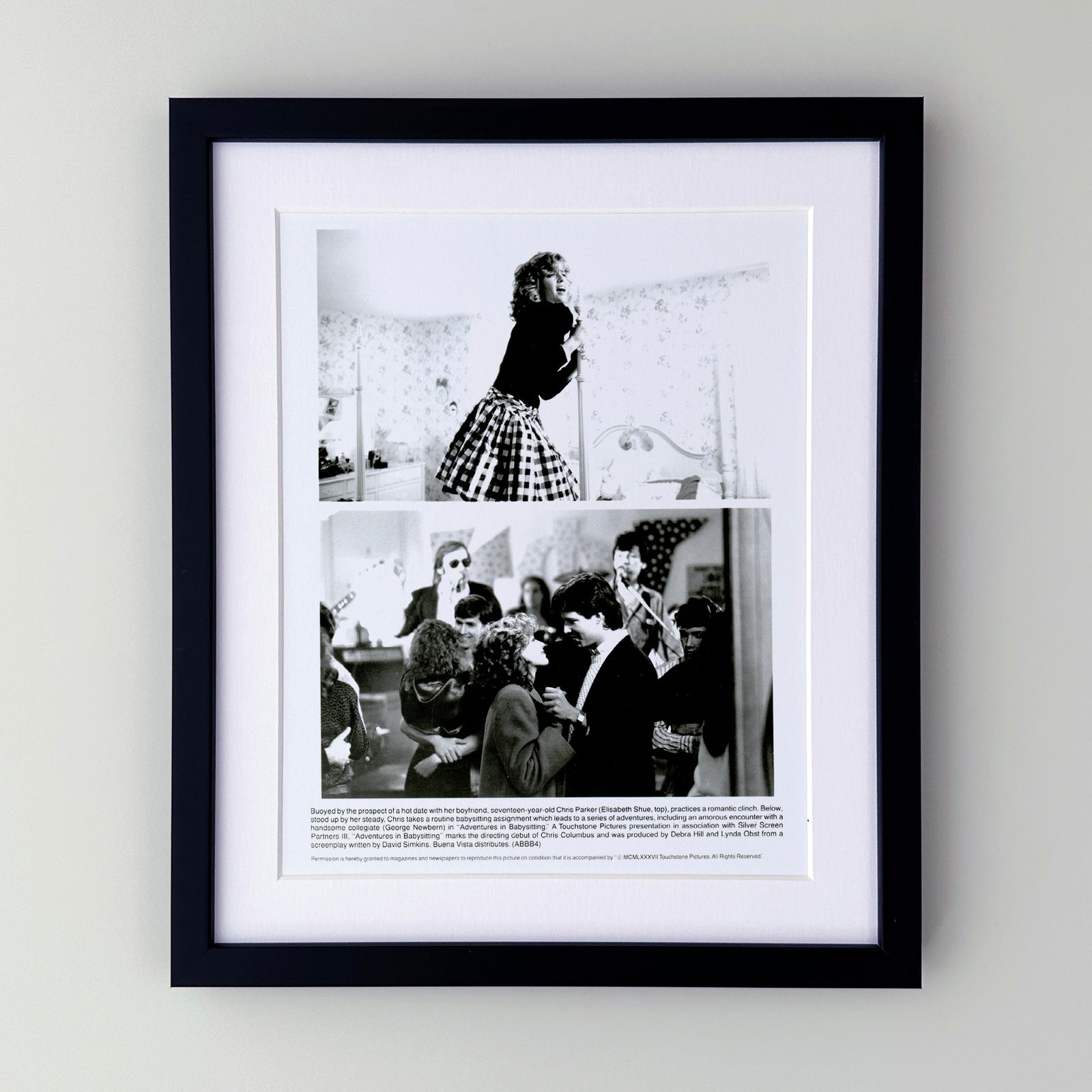 Adventures in Babysitting 1987 Film Movie Press Publicity Still Framed