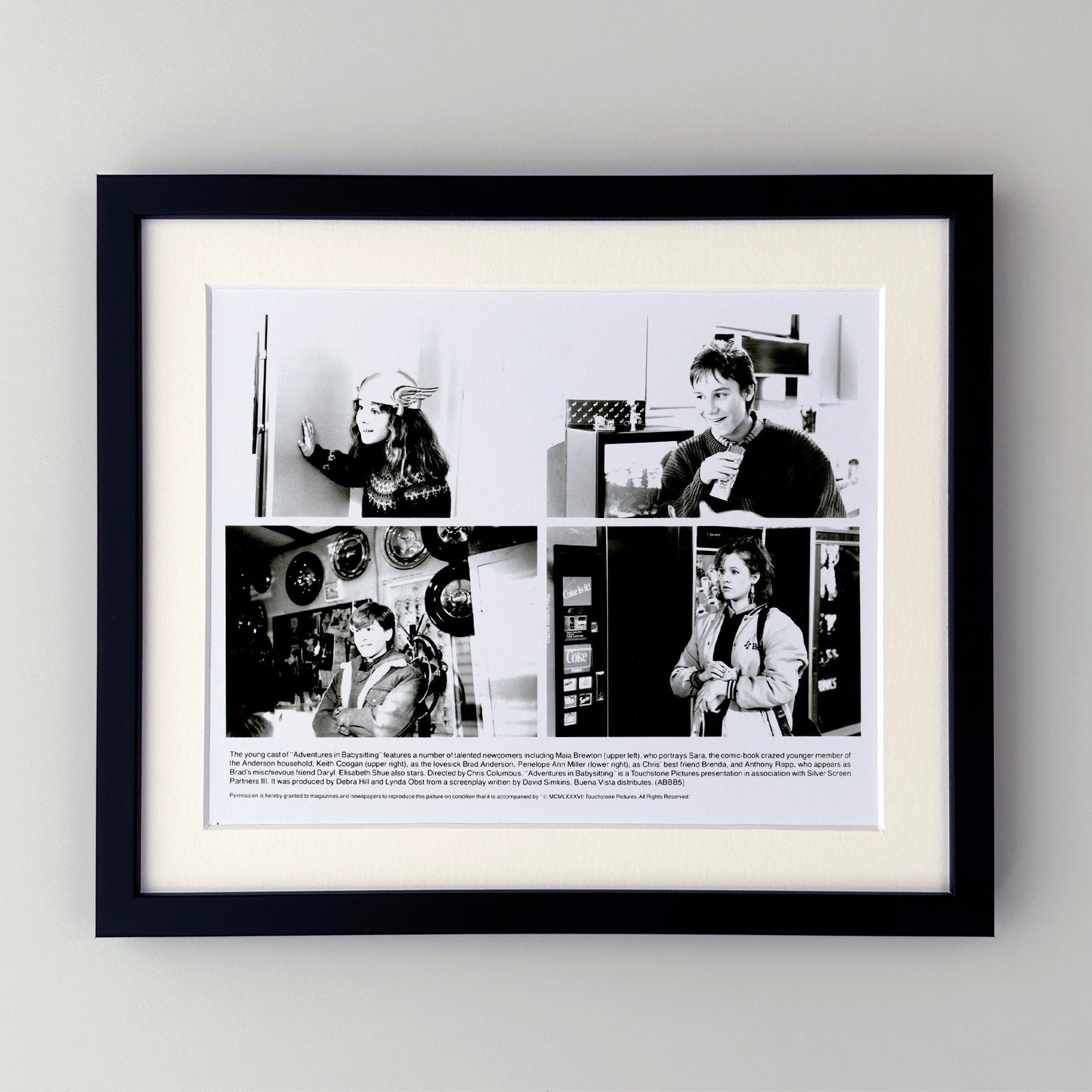 Adventures in Babysitting 1987 Film Movie Press Publicity Still Framed