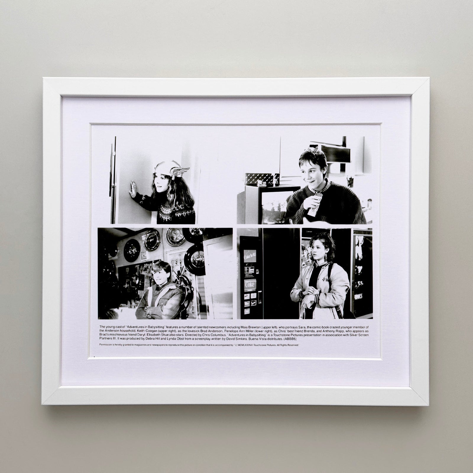 Adventures in Babysitting 1987 Film Movie Press Publicity Still Framed