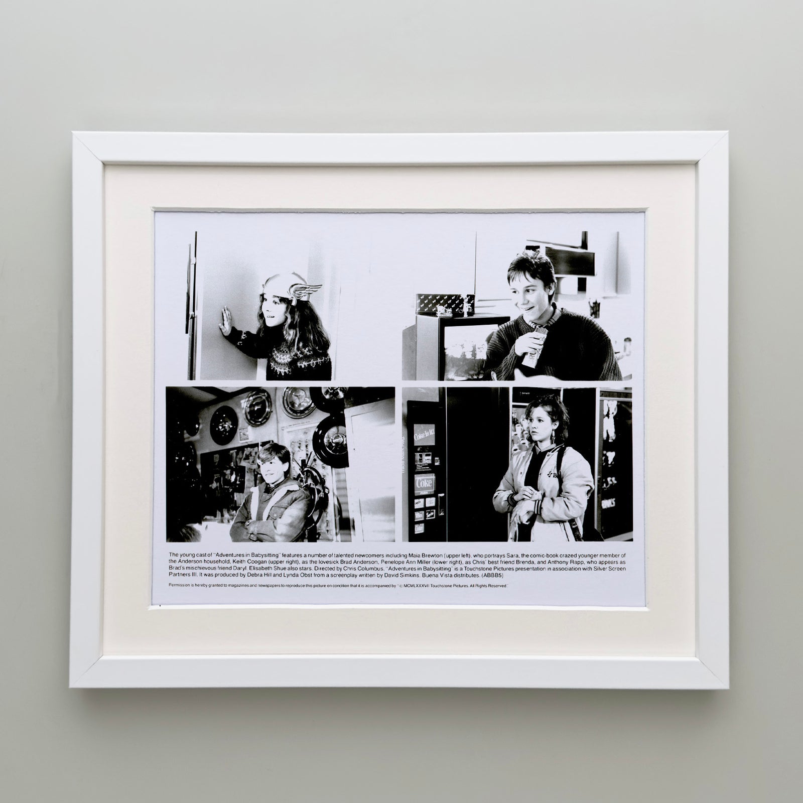 Adventures in Babysitting 1987 Film Movie Press Publicity Still Framed