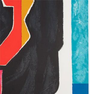 Air France Spain 1960s Airline Travel Advertising Poster Guy Georget - detail