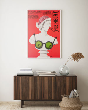 Ale Heca! / What a Lark! 1976 Polish A1 Film Poster, Jerzy Flisak