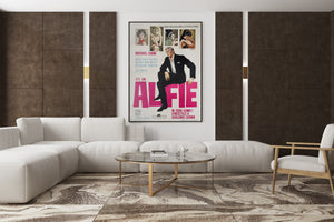 Alfie 1966 Italian 2 Foglio Film Movie Poster, Sandro Symeoni