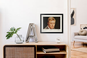 Alfie (1966) Michael Caine Colour Publicity Film Movie Still - Framed