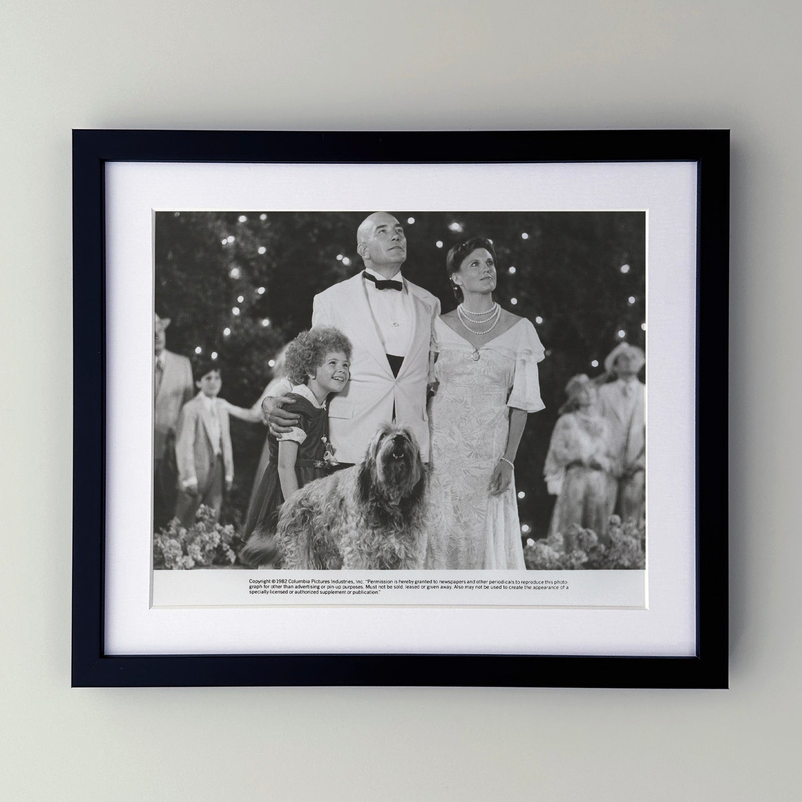 Annie 1982 Film Movie Press Publicity Still Framed