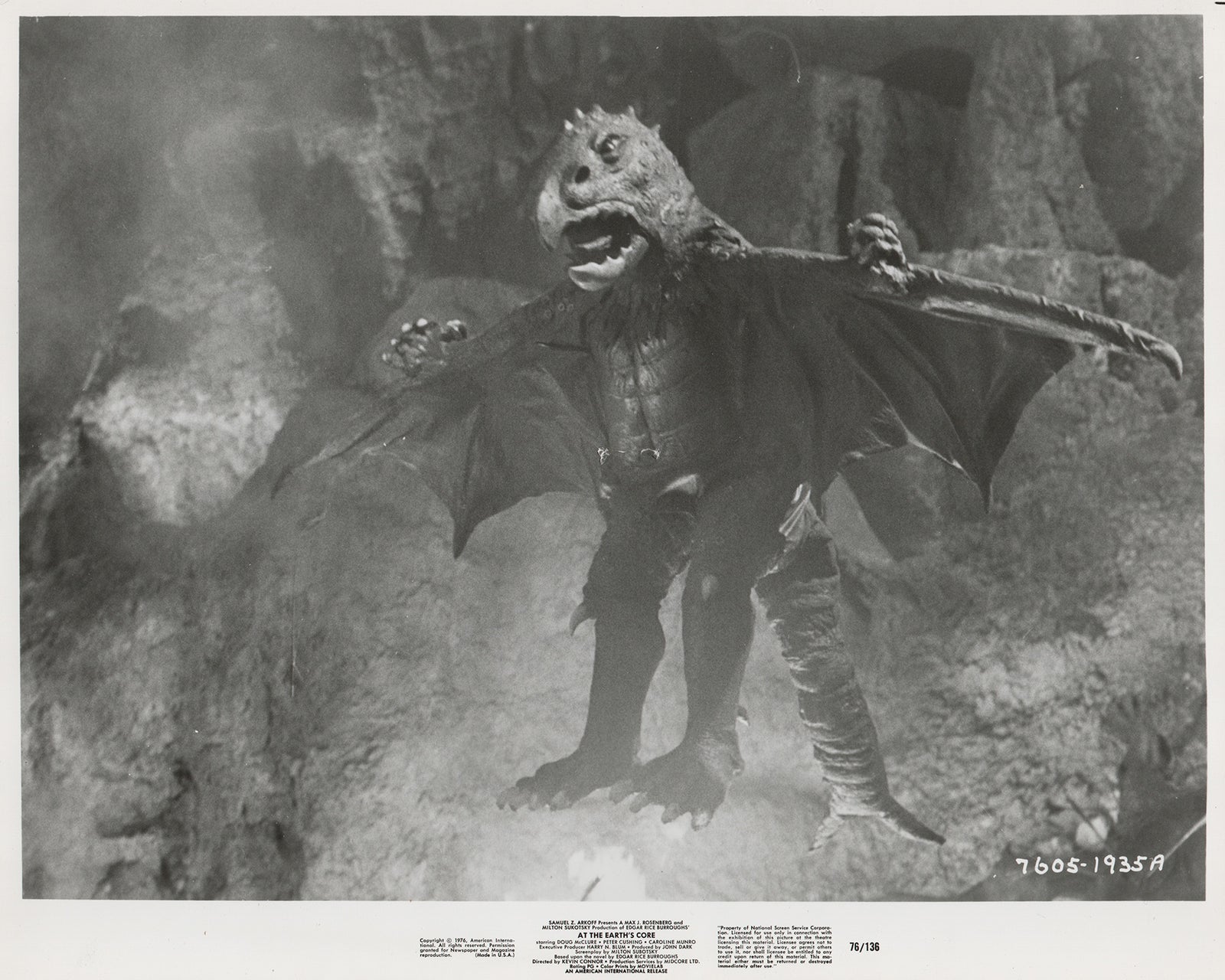 At The Earths Core 1976 Film Movie Press Publicity Still Framed