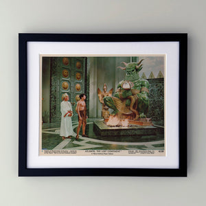 Atlantis The Lost Continent 1961 Film Movie Lobby Card Framed