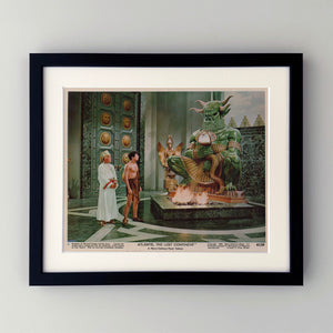 Atlantis The Lost Continent 1961 Film Movie Lobby Card Framed