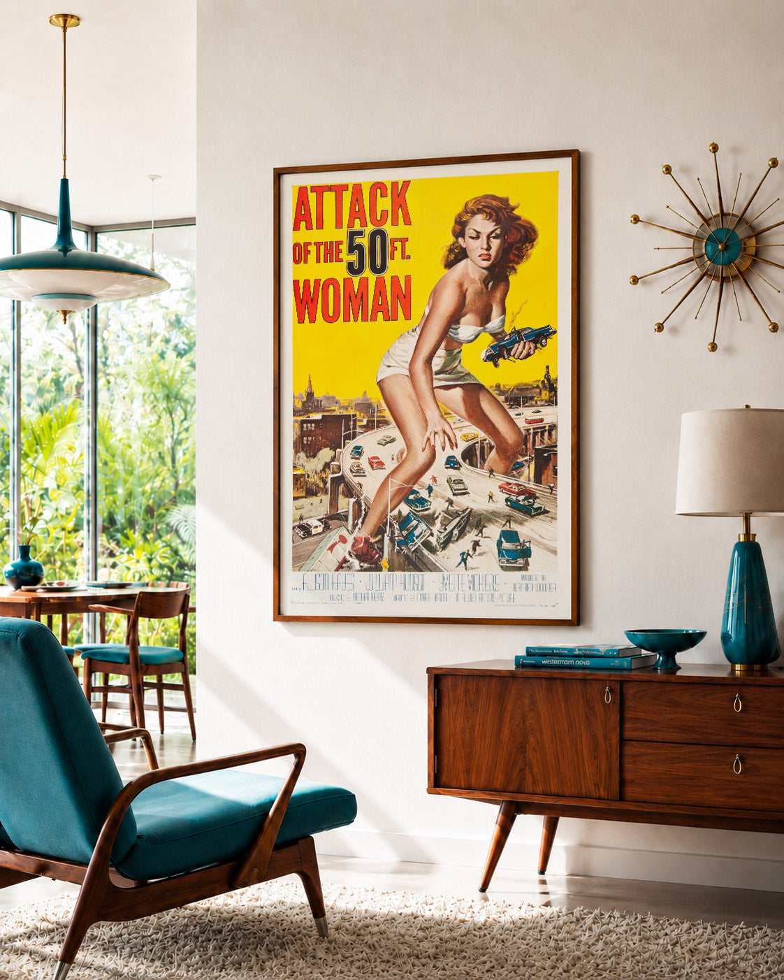 Attack of the 50 Foot Woman 1958 US 1 Sheet Film Poster Reynold Brown