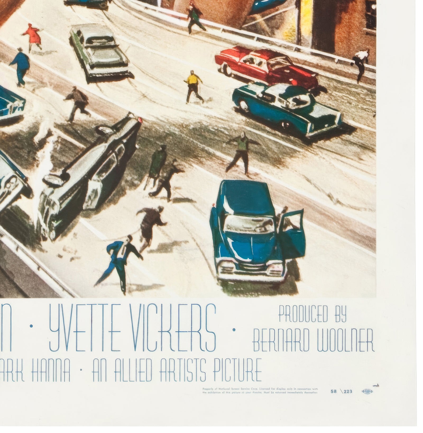 Attack of the 50 Foot Woman 1958 US 1 Sheet Film Poster Reynold Brown - detail