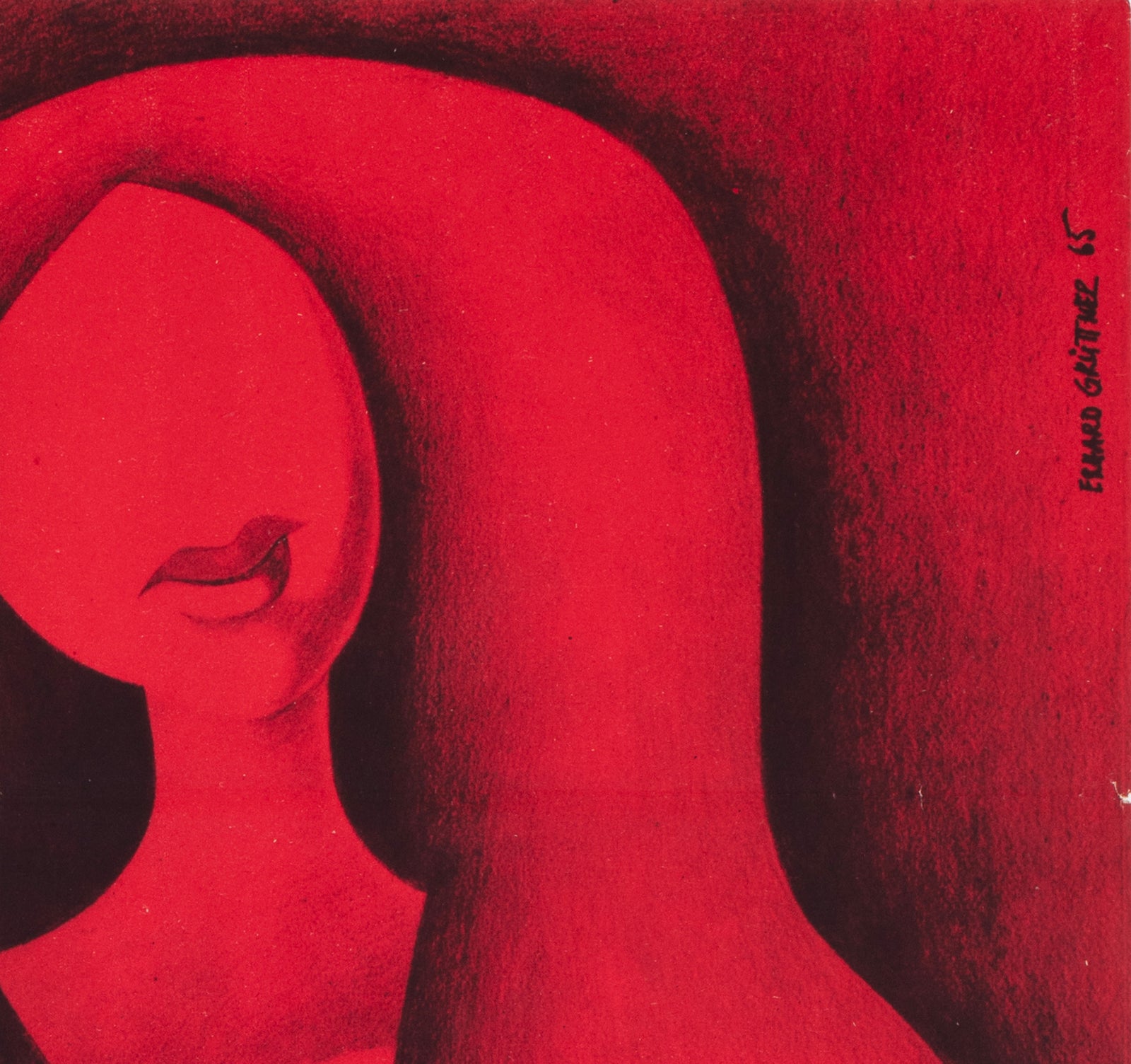 BOCCACCIO 70 1965 East German A1 Film Poster Erhard Gruttner - detail