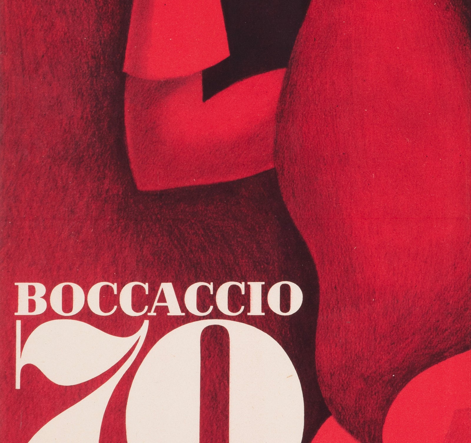 BOCCACCIO 70 1965 East German A1 Film Poster Erhard Gruttner - detail