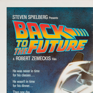 Back to the Future 1985 US 1 Sheet Film Movie Poster, Struzan - detail