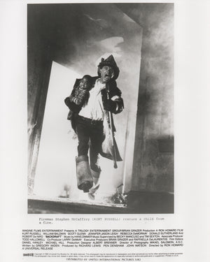 Backdraft 1990 Film Movie Press Publicity Still Framed
