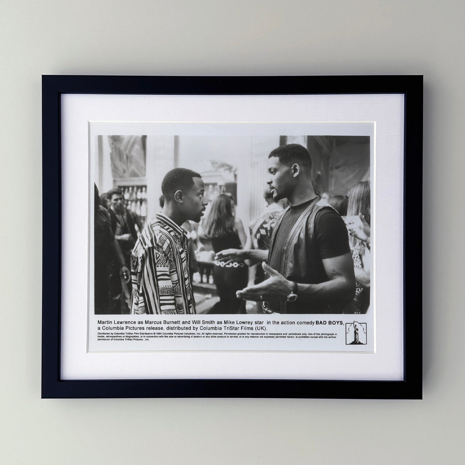 Bad Boys 1995 Film Movie Press Publicity Still Framed