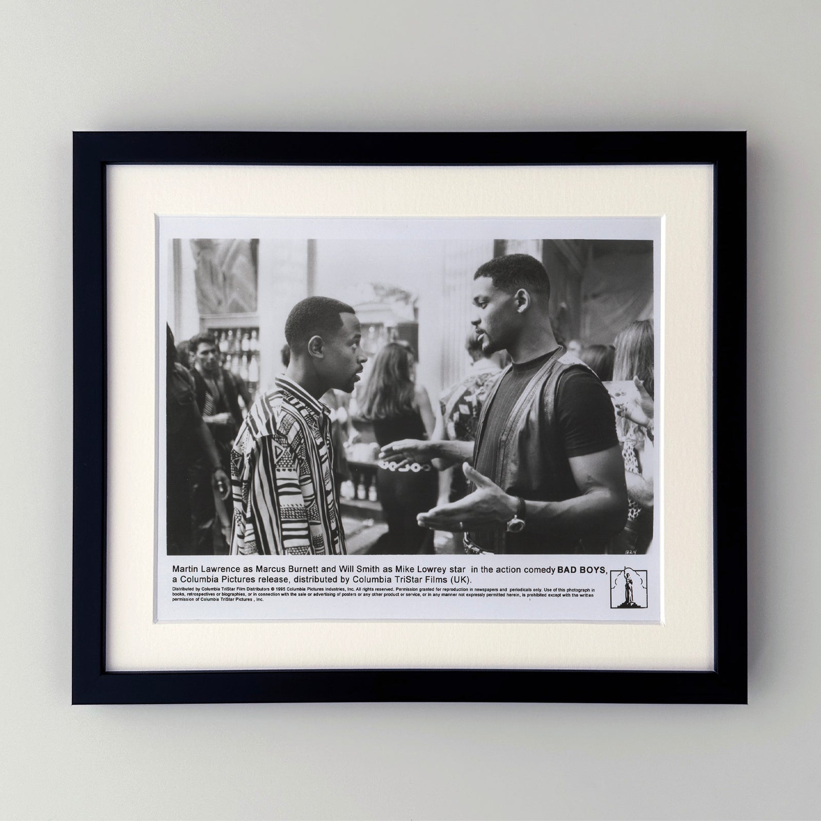Bad Boys 1995 Film Movie Press Publicity Still Framed