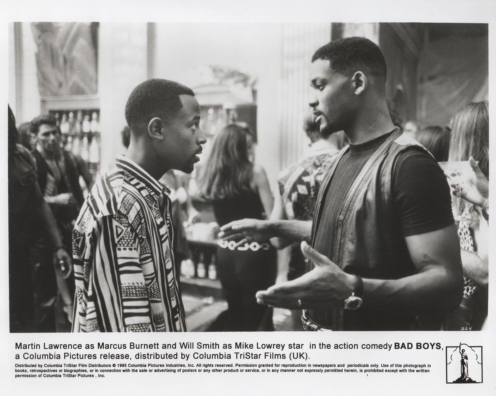 Bad Boys 1995 Film Movie Press Publicity Still Framed