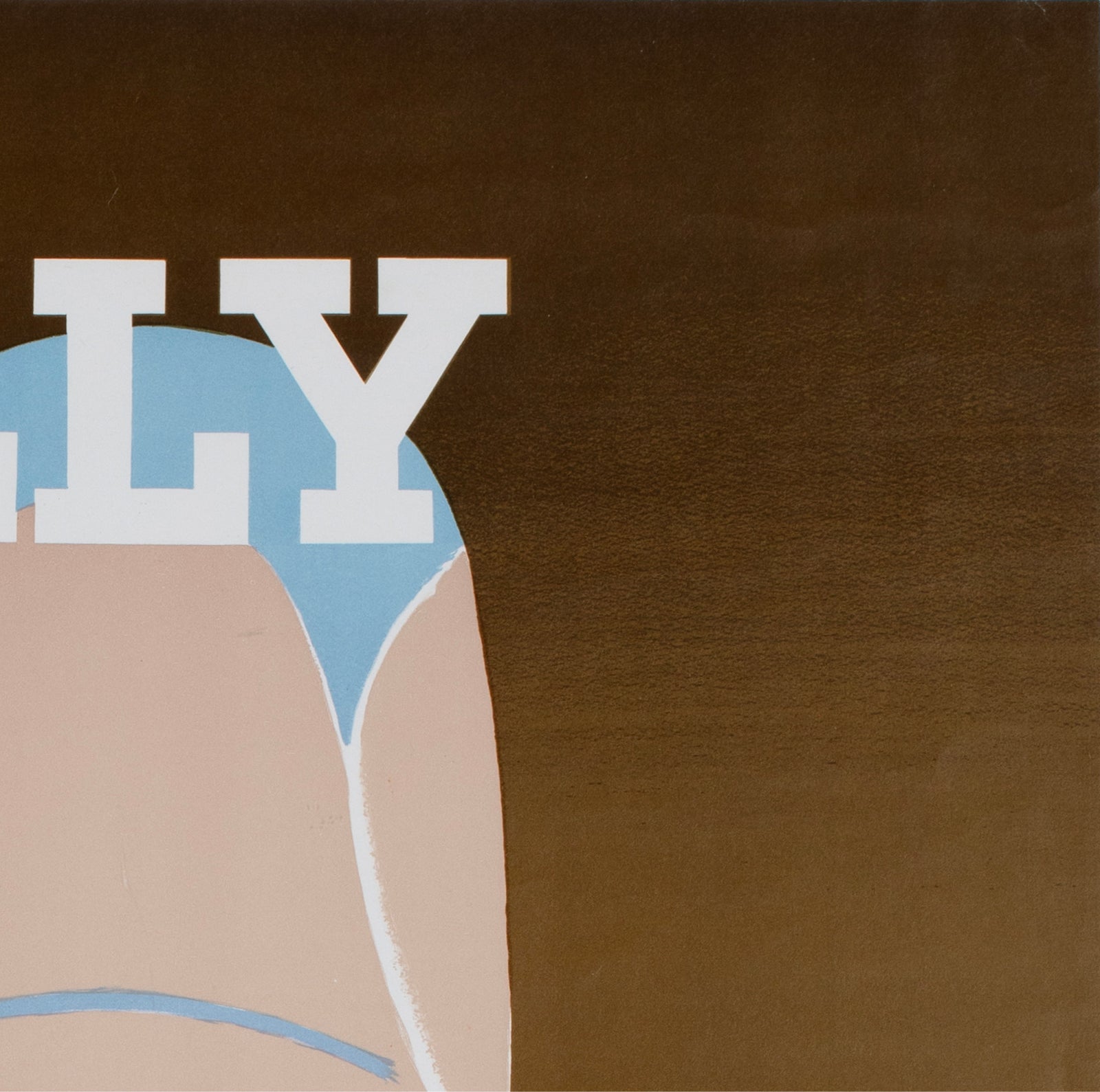 Bally 1980 French Fashion Advertising Poster Pierre Fix Masseau - detail