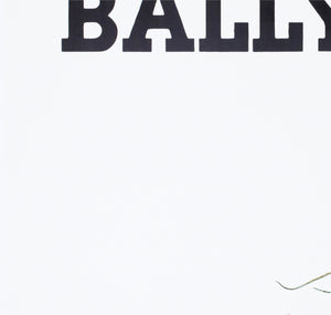 Bally Plume c1980 Shoe Advertising Poster Roger Bezombes - detail