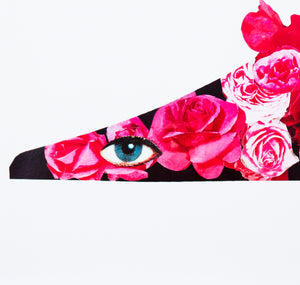 Bally Plume c1980 Shoe Advertising Poster Roger Bezombes - detail