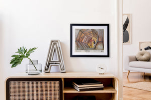 Barbarella 1968 Film Movie Lobby Card Framed