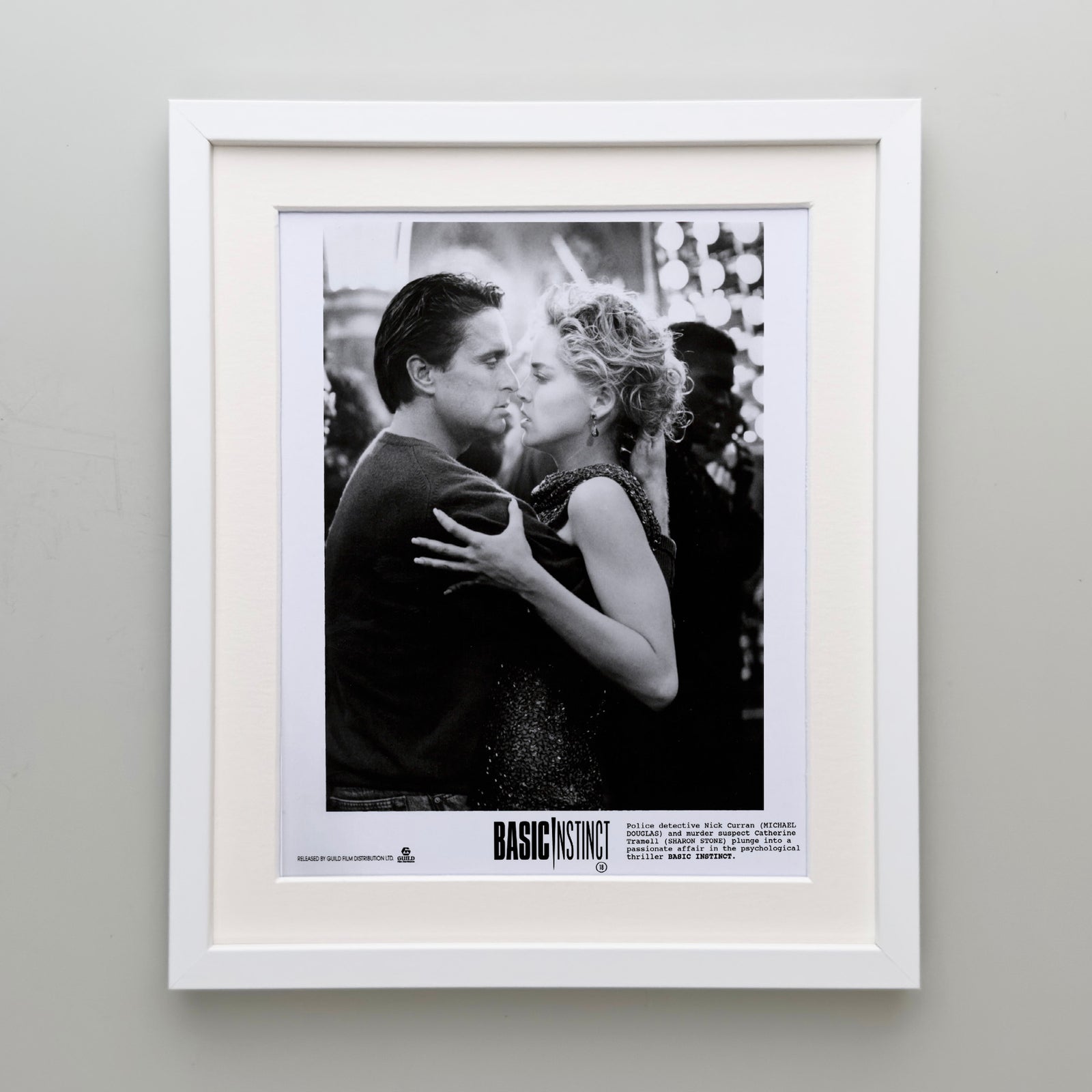Basic Instinct 1992 Publicity Film Movie Press Still Framed