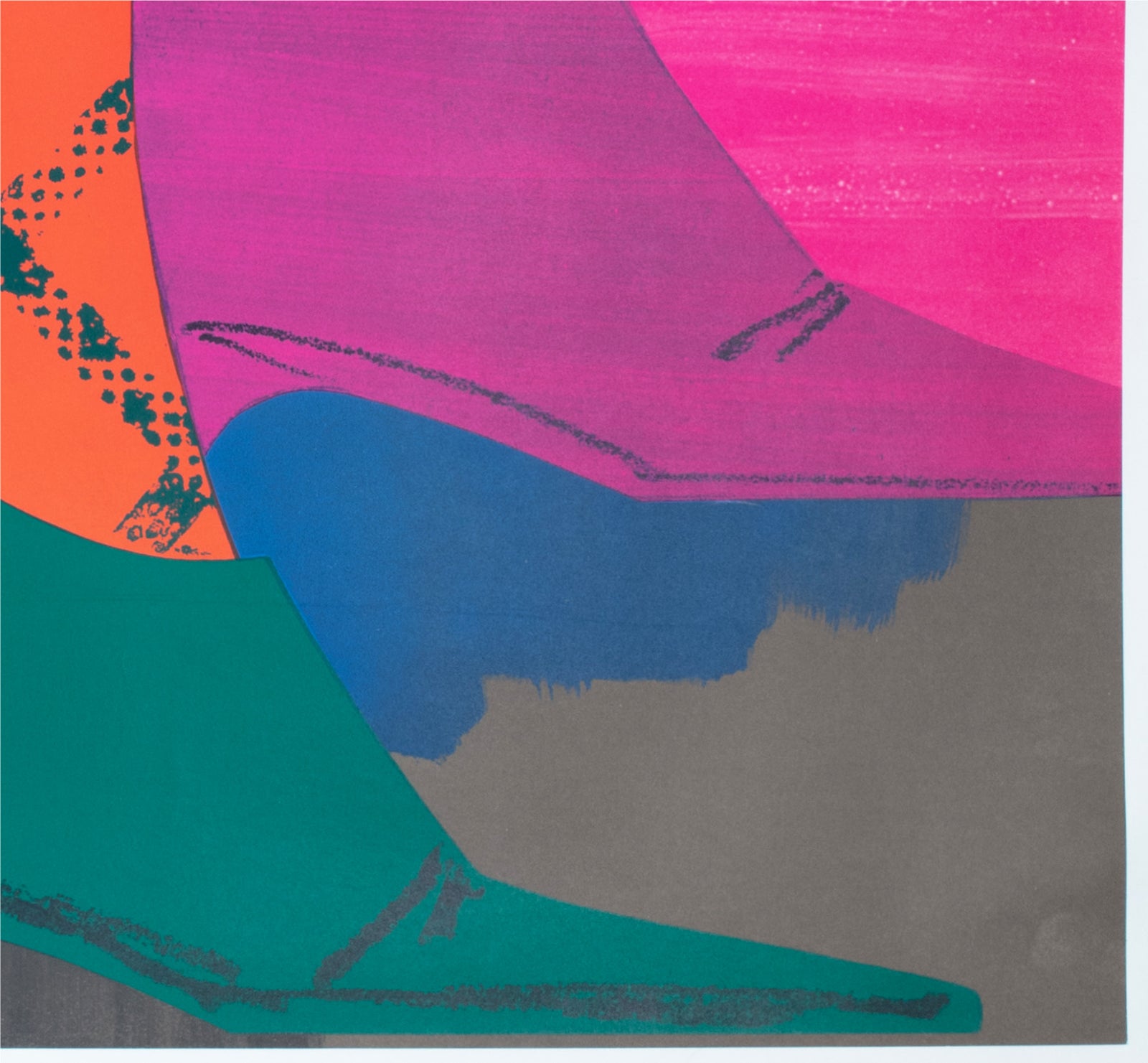 Bata Shoes 1964 Swiss Advertising Poster Womens Donald Brun - detail