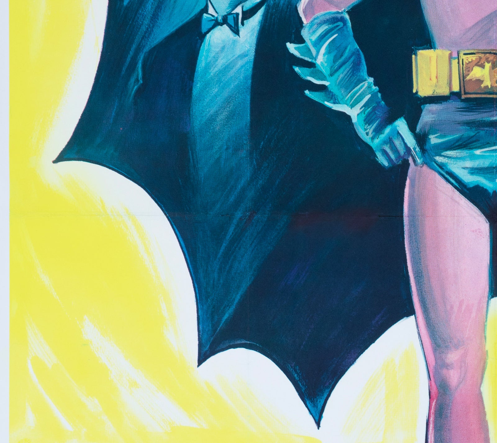 Batman 1966 French Grande Film Poster Boris Grinsson - detail