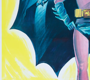 Batman 1966 French Grande Film Poster Boris Grinsson - detail