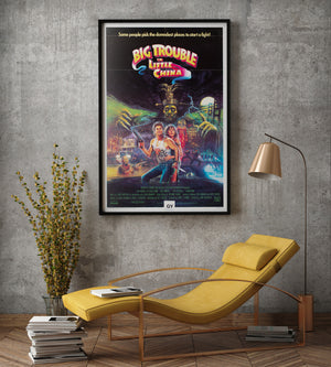 Big Trouble in Little China 1986 US International 1 Sheet Film Movie Poster Brian Bysouth