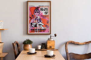 Blow up 1966 Belgian Film Movie Poster Delheux